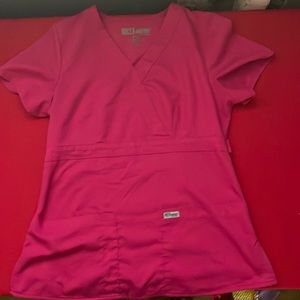 Grey’s Anatomy Mock Wrap Scrub Top